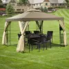 图片 10ft x 10ft Awning Terrace Screwless Structure Canopy Tent