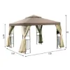 图片 10ft x 10ft Awning Terrace Screwless Structure Canopy Tent