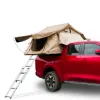 图片 The rooftop tent comes with 280TC 2000 waterproof plaid and is used as a camping essentials mobile home