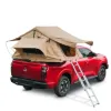 图片 The rooftop tent comes with 280TC 2000 waterproof plaid and is used as a camping essentials mobile home
