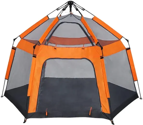 图片 3-4 Person Camping Instant Pop Up Tent, Awning Waterproof Double Layer 4 Season Light Tent, Suitable for Hiking, Fishing, Beach