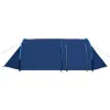 图片 Waterproof camping tent for 4 people navy/light blue