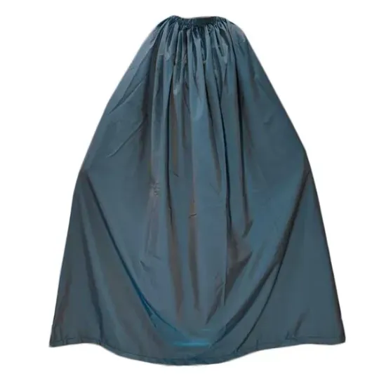 图片 Grey Satin Portable Changing Cloak Cover-up Instant Shelter Beach Cover Cloth Changing for Pool Beach Camping