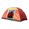 图片 Bosonshop outdoor 8 person camping tent is easy to set up a party large tent for travel hiking with carrying bag; blue