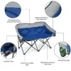 图片 Folding camping chair with bag and padded backrest