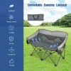 图片 Folding camping chair with bag and padded backrest