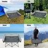 图片 Folding camping chair with bag and padded backrest