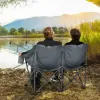 图片 Folding camping chair with bag and padded backrest