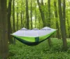 图片 Double Camping Hammock with Mosquito Net Nylon Fabric Hammock for Beach, Travel, Hiking, Mountain, Adventure, Outdoor Jungle