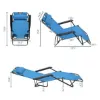 图片 Folding Camping Lounger, Portable Zero Gravity Chair, Outdoor Lounge Chair, Terrace Outdoor Pool Beach Lawn Tilt, Lounge Bed Chair Pool Patio Camping Bed Portable Relaxation