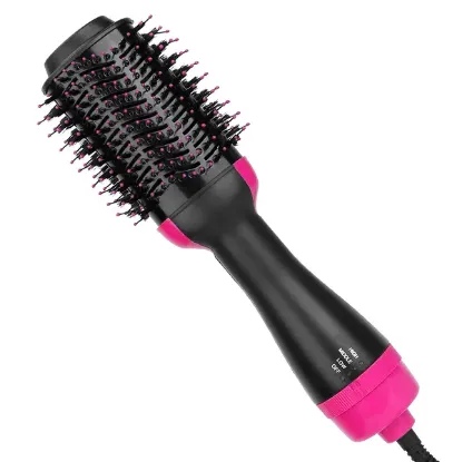 图片 Hot Hair Brush 4-in-1 Hair Dryer Volumizing Brush Blow-Drying Comb for straightening curls