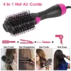 图片 Hot Hair Brush 4-in-1 Hair Dryer Volumizing Brush Blow-Drying Comb for straightening curls