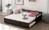 图片 Extending Daybed with Trundle, Wooden Daybed with Trundle