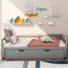 图片 Extending Daybed with Trundle, Wooden Daybed with Trundle